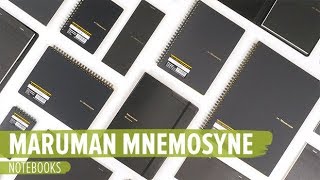 Maruman Mnemosyne Notebooks [upl. by Mitman]