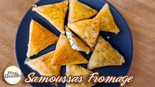 Samoussas au Fromage Recette Facile et Rapide [upl. by Vod]