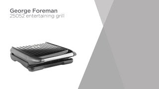 George Foreman 25052 Entertaining Grill  Black  Product Overview  Currys PC World [upl. by Robinet146]