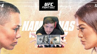 UFC Denver  Picks amp Bets  Namajunas vs Cortez [upl. by Ahsinel]