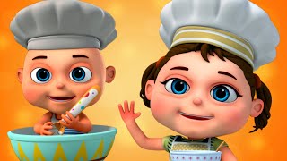 Chef Song And More Nursery Rhymes amp Kids Songs  Finger Family Rhymes  Zool Babies Fun Songs [upl. by Aerdnak]