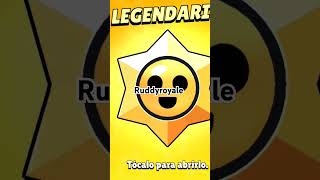 Star drop legendaria ruddyroyale brawlstars [upl. by Loreen64]