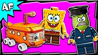 Lego SpongeBob BIKINI BOTTOM EXPRESS 3830 Stop Motion Build Review [upl. by Damalus]