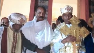 President Isaias Afewerki celebrates Easter at StMary’s Church in Eritrea 🇪🇷 2024 [upl. by Azilem]