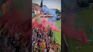 Alè Ternana alè alè  Coro ultras Ternana Calcio ⚽️🔴🟢 [upl. by Odareg]