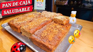 PAN DE CAJA CON PILONCILLO INTEGRAL PARA PRINCIPIANTES CLASES DE PANADERIA GRATIS [upl. by Pesek]