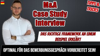 MampA Case Study Deutsch  Framework an einem Beispiel erklärt [upl. by Nairoc]