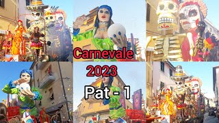 Carnevale di Orbetello  2023  pat  1  Carnevale di Italy italyvlog [upl. by Aicileb]