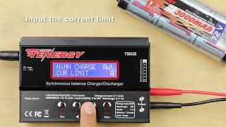 How To Charge Series Charging NiMH Battery Packs on the TB6B [upl. by Neelrak]