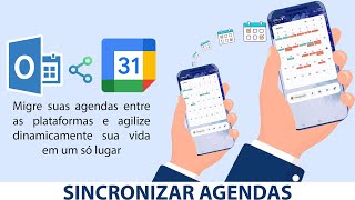 Como Sincronizar agendas  Microsoft e Google Celular [upl. by Htennaj]