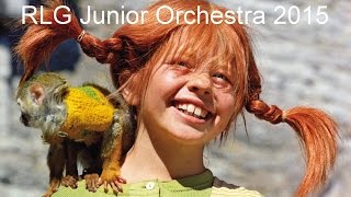 Pippi Langstrumpf Theme Song RLG Junior Orchestra 2015 [upl. by Niar]