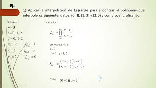 INTERPOLACIÓN DE DATOS 1 [upl. by Enitsed795]