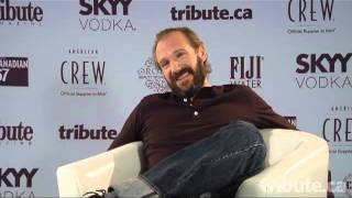 Ralph Fiennes  Coriolanus Interview at TIFF 2011 [upl. by Aneres]