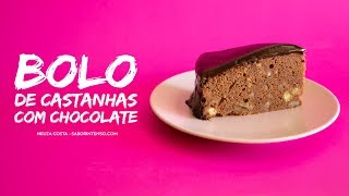 Bolo de Castanhas com Chocolate [upl. by Tai]