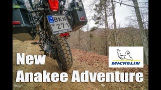 Michelin new Anakee Adventure  1st test ride [upl. by Suiremed]