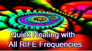 Quick Healing with All RIFE Frequencies for Vital amp Endocrine Functions of The Body2 min frequency [upl. by Enileme546]