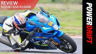 Suzuki GSX R1000R  Review  PowerDrift [upl. by Donalt]