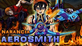 Narancia  Aerosmith JJBA Musical LeitmotifMMV [upl. by Pirozzo]