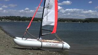 MINICAT 310  Sailing the inflatable catamaran [upl. by Rotberg174]