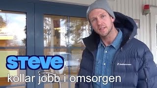 Steve träffar Sanna som jobbar i hemtjänsten [upl. by Ainit]