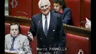 1992 Pannella su fiducia al governo Amato [upl. by Atteuqram]