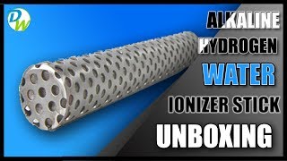 Review Alkaline Water Ionizer Stick Unboxing and Demo [upl. by Carisa]