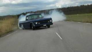 Dodge D100 440 burnout [upl. by Margarita]