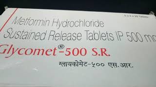 Glycomet 500 SR Tablet Review [upl. by Aiciram139]