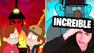 reaccionando a TODO EL LORE de GRAVITY FALLS xdd [upl. by Martelli]