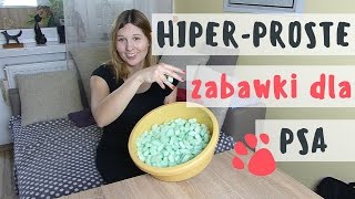 DIY HIPERPROSTE zabawki dla psa do zrobienia w domu [upl. by Enrak]