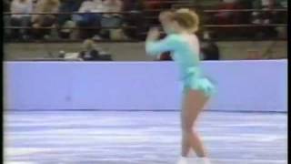 Tonya Harding  1991 US Figure Skating Championships Ladies Free Skate [upl. by Thetes827]