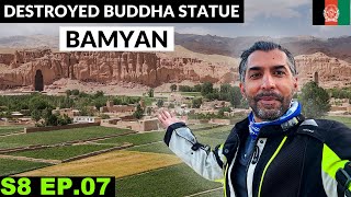 Incredible place destroyed by Talibans 🇦🇫 S8 EP07  Bamiyan  Pakistan to Japan Motorcycle Tour [upl. by London]