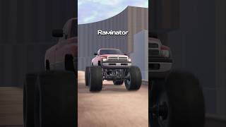 Raminator Predator Machauler or Madtruck Race Cars  Game Race Days shorts [upl. by Ennairoc309]