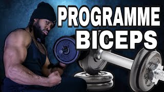 PROGRAMME BICEPS MAISON avec haltère [upl. by Kluge]