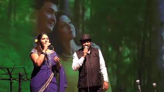 TERE MERE HOTON PE MITHHE MITHHE GEET BY RAMESH KANADE AND PALLAVI ANADEO  ROMANTIC SONG [upl. by Idnat]