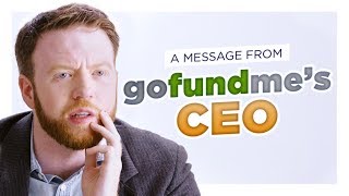 GoFundMe CEO We Could Use A Few Fun Ones [upl. by Barnum225]