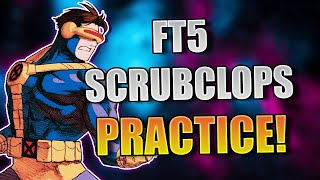 MvC2 FT5 Scrubclops Practice w Wenzel ❤️ [upl. by Laroc]