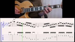 cantalope island solo with notation and tab [upl. by Dajma]