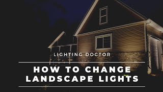 How to Change Low Voltage Landscape Lights [upl. by Lebanna385]