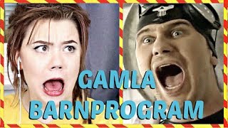 REAGERAR PÅ INTRON TILL GAMLA BARNPROGRAM nostalgi [upl. by Dalia]