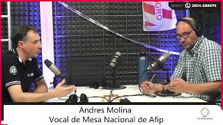 Andres Molina Vocal de Mesa Nacional de Aefip [upl. by Diver]