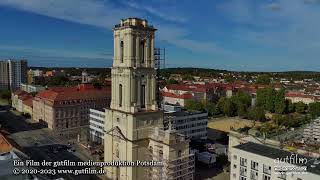 Zeitraffer Wiederaufbau Garnisonkirche Potsdam  Turmbau 20202023 · timelapse potsdam [upl. by Illyes636]