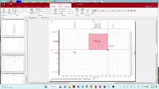 2D NMR HSQC HMBC and DOSY NMR application Part 2 [upl. by Vescuso750]