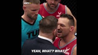 McGregor shoved Chandler 👀 TUF31 [upl. by Akitahs]