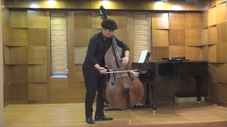 Dittersdorf  Allegro Moderato from Concerto in E major for Double bass [upl. by Ahsinrad]