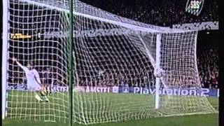 2002 February 20 Barcelona Spain 1 AS Roma Italy 1 Champions League [upl. by Talbott]