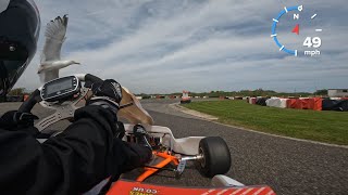 Lydd Kart Circuit  Bird Strike  9 May 22  Rotax 2 Stroke Karting  GoPro Hero10 4K 50fps [upl. by Hyland]