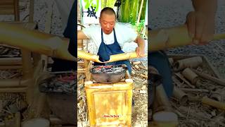 Unbelievable Bamboo Chair Making Skills No Iron No Nails No Problemfactstrending shorts [upl. by Chicky]