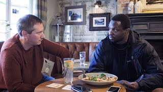 Dillian Whyte EXCLUSIVE RAW PERSONAL Tough childhood fatherhood at 13 amp first meeting Chisora [upl. by Aeduj]