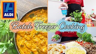 ALDI BATCH COOK WITH ME 2021  BUDGET Meal Ideas  Family Friendly amp Affordable [upl. by Arette]